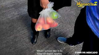 DEL CARNE MERCADO - Luna Castillo - Hard Fucks With And Moreno Colombiana Blows Sexy Alex