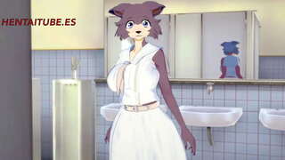 Beastars Hentai - Legosi an Juno Sex am Badezimmer Beastars Hentai - Legosi an Juno Sex am Badezimmer