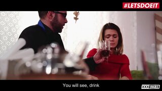 LETSDOEIT - Тачаангуй Slut Охин Лара Баруун Шуурч Болон Fucks Нь Зүрх сэтгэл Эвдэрсэн Аав